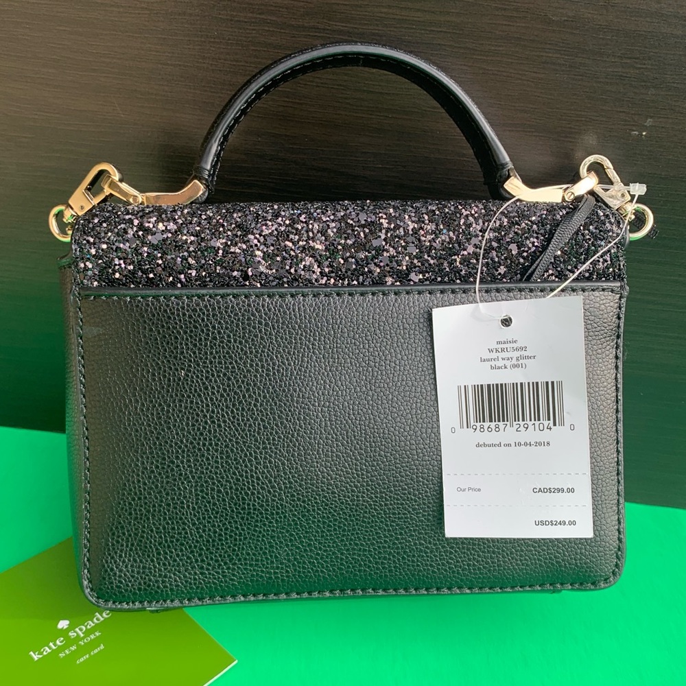 💫Kate Spade Maisie Laurel Way Glitter Crossbody💫 - Picture 6 of 8